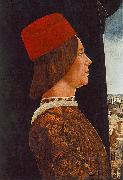 Portrait of Giovanni II Bentivoglio Ercole Roberti